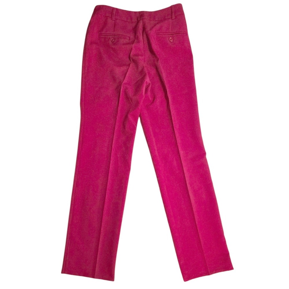40 US 10 Luigi Bertolli Women's Dress Pants Tailored Red‎ Career Business Office